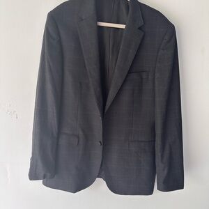 Kenneth Cole Black Sport Coat Modern Slim Fit